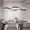 Hanglampen Moderne Led Kroonluchter Licht Plafondlamp Voor Keuken Woonkamer Eetkamer Bar Tafel Wit Design Ophanging Hangend