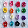 40pcs lot dog hairpin pet dog hair bows clip petal flowers bows 애완견 강아지 머리 머리 액세서리 제품 230y