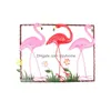 Chinese stijl producten Threensional Chinese stijl Flamingo muursticker Children039S kamer woonkamers decoratie schilderij3274801 Drop Dhde7