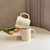 Mugs 300ML Large Capacity Ceramic Cup For Cold Beverage Cute Bear Espresso Coffee Mug Creative Home Water Juice Milk Drinking