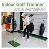 TTYGJ Golf Practic Swing Hiting Mat Oviter Trainer 360 graders rotation utomhus / inomhus lämplig för nybörjare Training AIDS240311