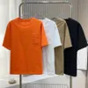 Designer Mens Verão 3D Relevo Camisetas Mulheres Algodão Tee Carta Sólida Manga Curta Redondo Pescoço Casual T-shirt