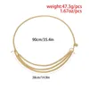 Belts Retro Gold For Women Waistbands All-Match Multilayer Long Tassel Party Jewelry Dress Waist Chain Coin Pendant