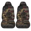 Car Seat Covers Army Life Cover Custom Printing Universal Front Protector Accessories Cushion Set