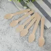 Disposable Dinnerware 192 Pcs Biodegradable Wooden Dinner Utensils Kitchen Utensil Set Wood Fork Salad Dessert Plates Spoon Cutlery