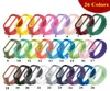 200PCS Für Xiaomi Mi Band 34 Strap Barcelet Bunte Silikon Strap Für Miband 4 Ersatz Smart Band Zubehör Für mi Band4910719