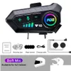 オートバイインターコムY10ヘルメットヘッドセットBluetooth v5.3 Voice Contro Wireless Hand-on Talking防水ドロップ配信自動車Moto Otzal