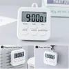 3 I 1 stor magnetisk LCD -digital kök nedräkning Timer stoppur larm med stativ kök timer matlagning väckarklocka 240308