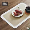 Travesseiro SHIMOYAMA individuais de mesa de jantar nórdicos de silicone personalizados para cozinha