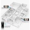 Controle Tuya Vídeo Porteiro Câmera Wifi com Monitor de Tela de 7 Polegadas Interfone Porteiro Campainha Handsfree Smart Home Security Protection