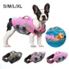 Adjustable Pet Dog Swimming Life Jacket Buoyancy Aid Float Vest saver Dogs Shark Pets Clothes #15 Y200917322q