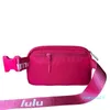 Lu Everywhere Belt Påsar midja sporten Running Fanny Pack Crossbody Bag Women Travel Bag Lu midjeväska