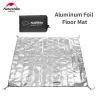 Mat Naturehike Multifunctional Pe Aluminum Foil Waterproof Folding Floor Mattress Camping Tent Mat Picnic Sun Shelter Floor Mat