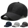 Ball Caps Szybkie suszone kobiety dla mężczyzn w golfa czapka na lato Solidne na świeżym powietrzu Hats Regulowane unisex Casual Baseball Cap Gorra