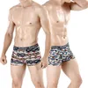 Cuecas 5 pçs/lote sexy impresso roupa interior dos homens dos desenhos animados boxer shorts hombre masculino confortável boxers calcinha respirável