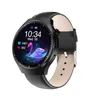 La plus récente montre 4 Pro Smartwatch BT Music Call sans fil charge montres-bracelets Fitness Tracker surveillance de la fréquence cardiaque ronde montre intelligente double sangles