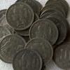 Us 1870 três centavos de níquel artesanato copiar moedas decoração para casa acessórios236g