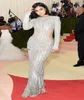 Custom Made Kendall Jenner Kylie Jenner Met Gala 2021 Red Carpet Fashion Celebrity Dresses Cutaway Illusion Beaded Evening Gowns3922261