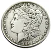 US 1890-P-CC-O-S Morgan Dollar Silver Coped Copy Monety Metal Rzemiosło Manufacturing Factory 257Q