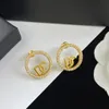 Stud diamant boucles d'oreilles en or Designer cadeau de bijoux de haute qualité pour les bijoux des femmes