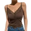 Camisoles Tanki Kobiety Camisole wygodne czołg pullover miękki t-shirt Summer Casual Cailing