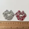 25pcs Fix Crystals lips Motifs Heat Transfer Rhinestones Motifs Crystal Strass Stones Applique Patches For Wedding Clothing Sh264e