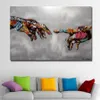 Graffiti Living Colorful Prints For Street Hands Painting Selflessly Art Classic Room Art Abstract Pictures Posters Wall jllxI yum264y