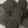 ONS 1885 DRIE CENT NIKKEL Craft Coin Copy Munten woondecoratie accessoires302B