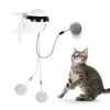 Funny Electric Cat Toy Lifting Ball Cats Teaser Toy Electric Flutter Rotating Cat Toys Electronic Motion Pet Toys Interactive 240229