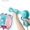 Gun Toys Outdoor Beach Toys For Children Spela Water Cartoon Animal Portable Water Spray Guns Ryggsäck Set Summer Toy Kids Birthday Present L240311