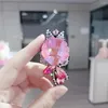 Hair Clips Brooch Upscale Female Suit Coat Pin Joker Tulip Flower Corsage Crystal Accessories