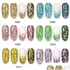 Гель для ногтей Hnm Jazzy Glitter Polish 5 мл, краска, замачиваемая, полуперманентная УФ и светодиодная лампа, эмалевый лак, лак Gellak Bling Drop Delive Otztn