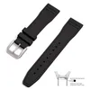 İzle Bantlar Premium Grade Flororubber FKM 20mm 22mm 22mm Strap Dalış Su geçirmez Hızlı Serbest Bırakma İzleme Bantları