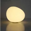 Lampor nyanser kullerstens nattljus modern minimalistisk atmosfärbord topp dekorativ lampa romantisk skrivbord sängbord lampa gratis frakt l240311