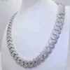 Pendant Necklaces necklace moissanite chainnecklace chaincuban link Horizon Iced Out Pass Diamond Tester vvs Moissanite Jewelry for men chain gift L240314