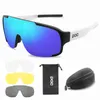 Solglasögon Eyewear POC Do Blade 4 Lens Set MTB Cycling Glasses Män Kvinnor Bike Bicycle Goggles Outdoor Sport Sunglass UV400 Eyewear278f