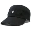 Ball Caps Ldslyjr Cotton Symbol Letter Baseball Cap Adjustable Snapback Hats For Men And Women 250