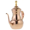 Set di stoviglie Caffettiera araba Bollitore per tè con manico Filtro Teiera in acciaio inossidabile Vintage