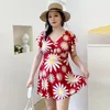 Women's Swimwear Size Beach Swimsuit Women 2024 Ladies Korean One-piece Cover Belly Conservative Dress Boxer Large Swimsuits