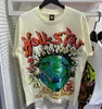 Helvete t-shirts hellstar mens giv skjorta kvinnor designer cottons topps t shirt man s casual lyxys kläder gata kläder tees t grossist