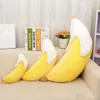 long peeling banana pillow cushion cute plush toy doll decorative pillow for sofa or car creative home furnishing cushion274l