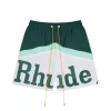 Neue Designer Rhudes Man Jumpers Checked Casual Shorts Mode Luxus Short Hosen für Männer RH81548