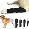 2PCS Lot Pet Knee Knee Wsparcie dla psa Brace dla nóg Hocka Włókna Oddycha