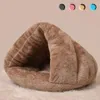 개 고양이 애완 동물 침대 면화 테디 토끼 침대 집 스노우 개 바구니를위한 작은 중간 개 소프트 따뜻한 강아지 침대 집 201124328J