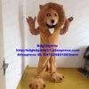 Mascot kostymer bruna manliga skarpa klor lejon maskot kostym vuxen karaktär tecknad prestanda hålla som souvenir zx1260