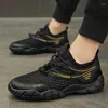 MENS Summer Deodorant Casual Breattable Trainers 270 Shoes Hollow Men Sneakers Leisure Lightweight Wear Resistent Running Tide Mesh 446