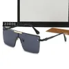 мужские солнцезащитные очки для женщин, дизайнерские очки Guicc, новые модные солнцезащитные очки в большой оправе, модные, для отдыха, вождения, путешествий 23006 с коробкой