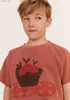 T-shirts Enfants Vêtements Ensemble Week-end Marque Garçons T-shirt Shorts Correspondant Bébé Filles Robes De Mode Hauts De Bande Dessinée T-shirts À Manches Courtes T-shirts L240311