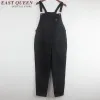 Capris Casual Womens Tosit Długie czarne dżinsowe kombinezon Slim Dungarees BIB BIBS Mode Spodni plus rozmiar 5xl 6xl AA2916 YQ
