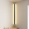 Modern hörn LED Wall Lamp Minimalist inomhus Ljus fixtur vägg sconces trappa 100 cm 150 cm sovrum sovrum hem hallen ljus240s